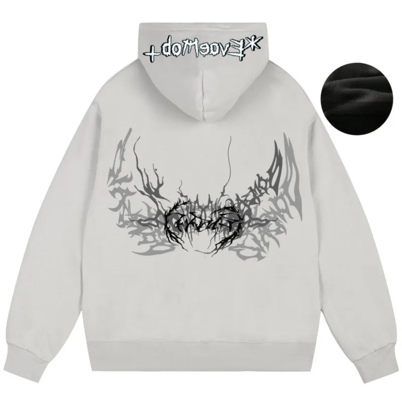 *EVAE+MOB Skull Series Sweatshirt Unisex-8
