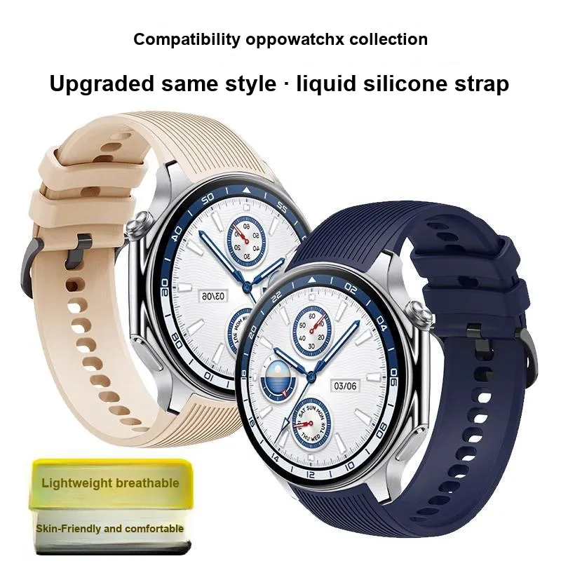 Miss Wrist OPPO Compatibility Watch Band 198mm Silicone Material-7
