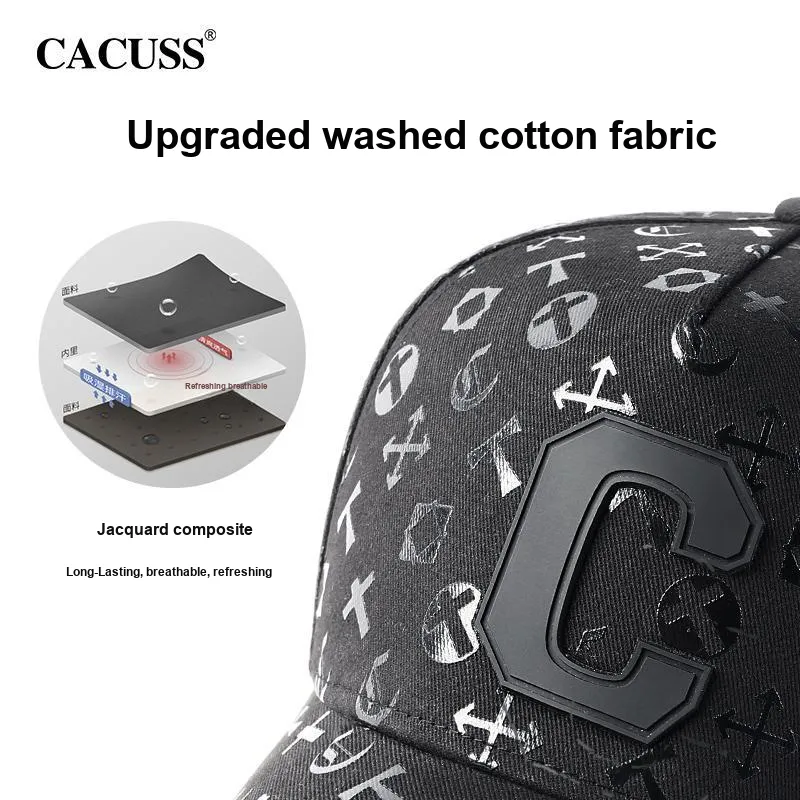 CACUSS Junior 100% Cotton Baseball Caps Unisex-3