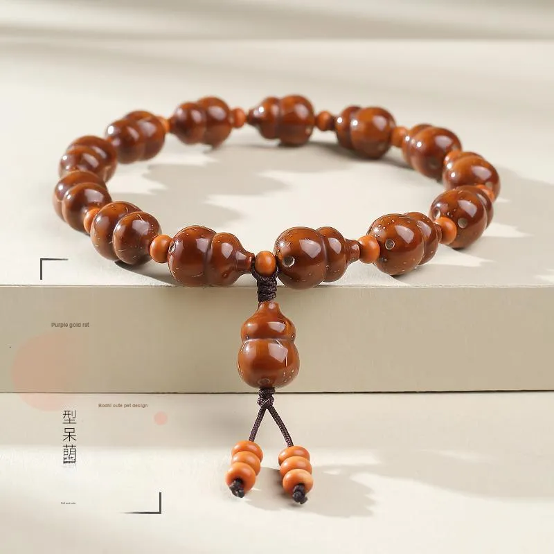 MUSHENGYUAN Purple Gold Rat Bracelets Unisex-1