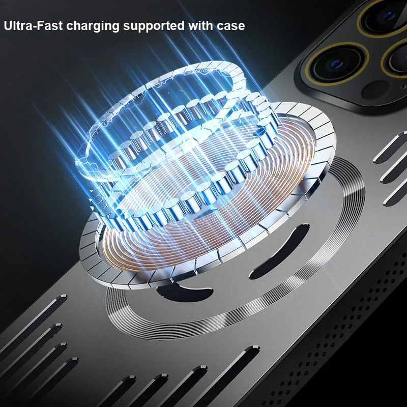 Yoobao Metal Impact Resistant Magnetic Phone Cases Compatibility IPhone 13 Pro/Apple 13 Pro Max/13 Business Formal-22