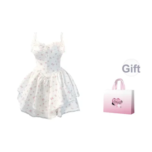 SKYA Slip Платье Женское Абрикос