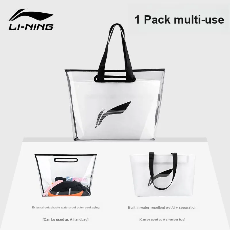 LiNing Polyester Swim Bag Unisex Multicolor-4