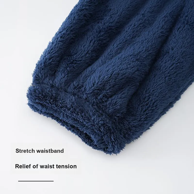 MADALLO Pajama Pants Men's Navy Blue-2
