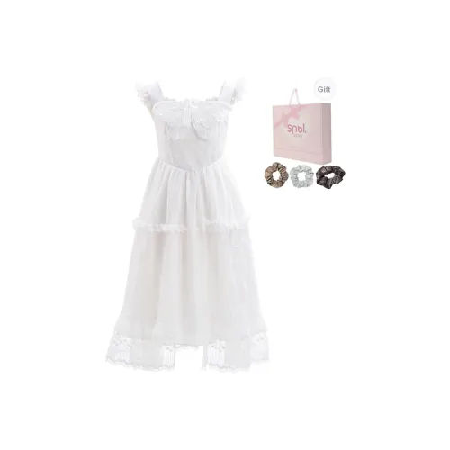 Snbl Белый Женские Слиплатья