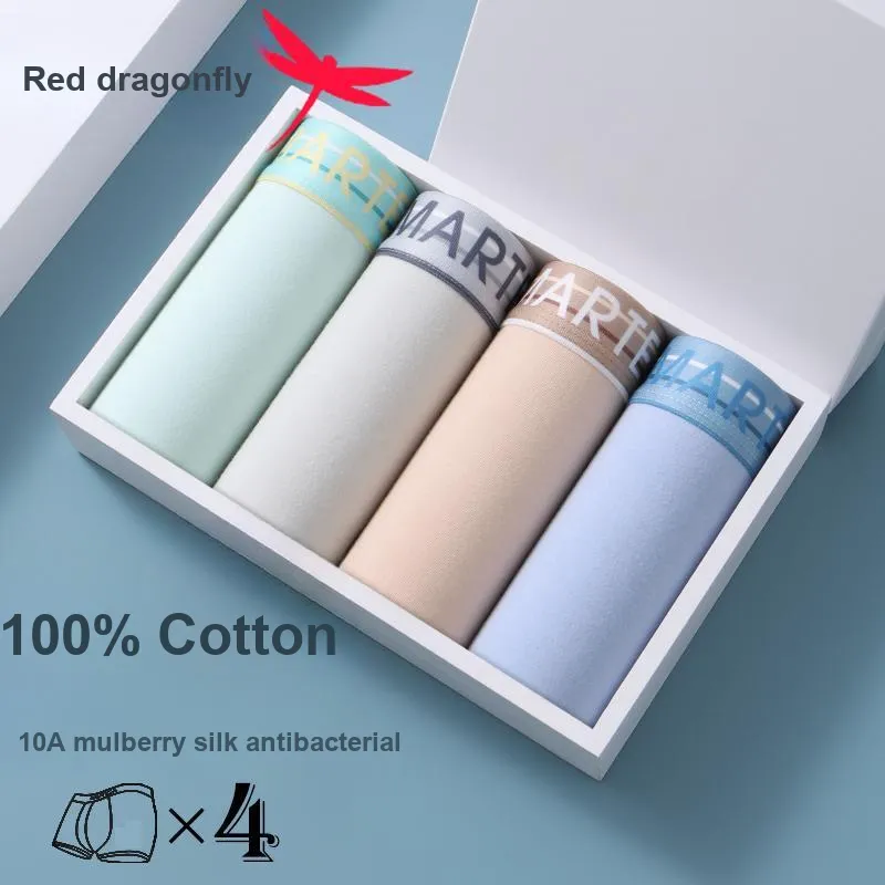 RED DRAGONFLY Underpants Men's Gift Box Set Of 4-3