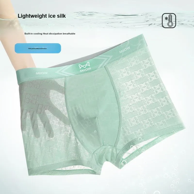 MIIOW Trendy Party Collection Cooling Summer Collection Boxer Briefs Men's Combo Set-1