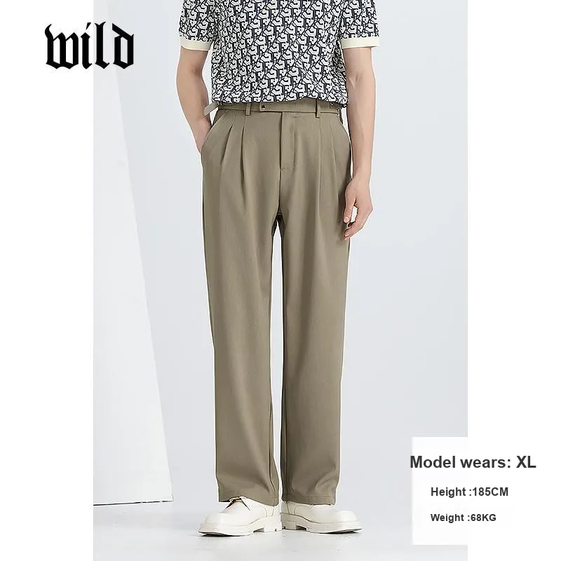 WILD LEADER Suit Trousers Men-5