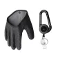 Single Fishing Glove[Right Hand+Magnetic Retractable Clips]