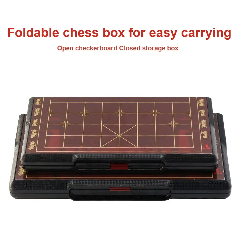 Lezhi By Me Magnetic Foldable Checkerboard For Beginners, Large Size, Home Use, Magnetic, Portable Board Games-3