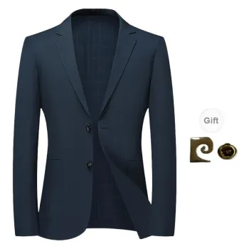 PIERRE CARDIN Business Suit Men's Navy Blue