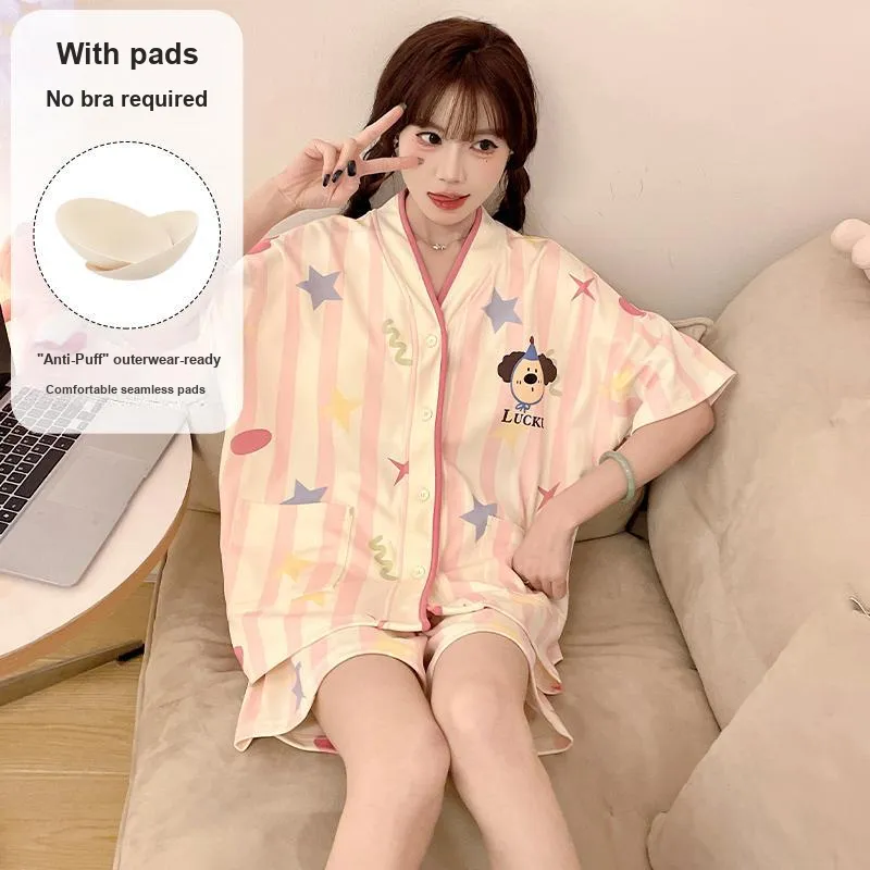 JINXU Women's Pajama Sets-3