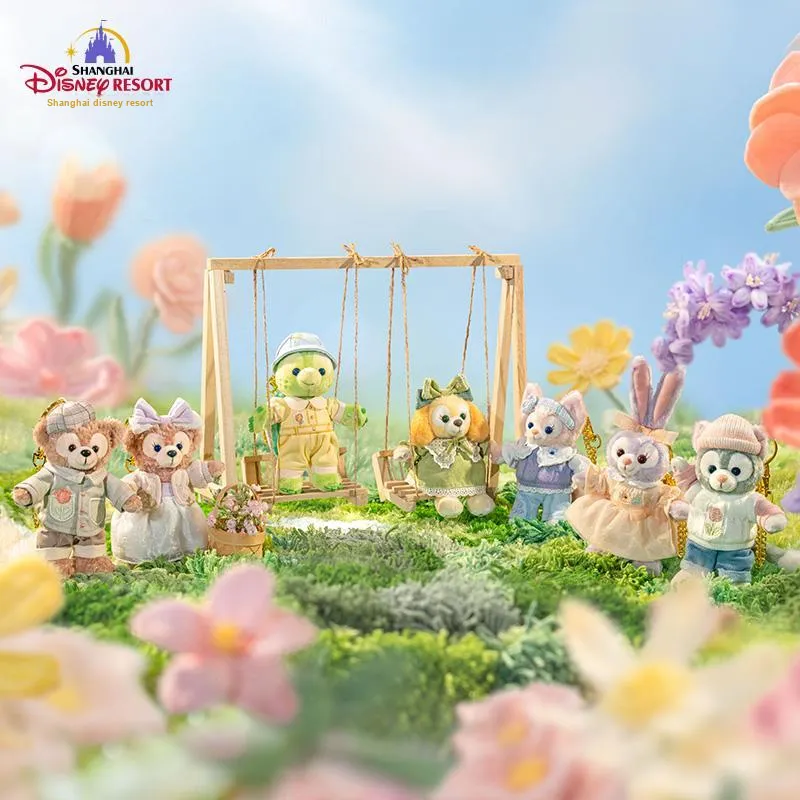Disney 2024 Spring Duffy And Friends Collection StellaLou Dolls Plush Pendant 12.5cm Height-2