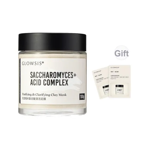 GLOWSIS Коричневый Rice Complex ACID Чистка Глина Маска Увлажняющий