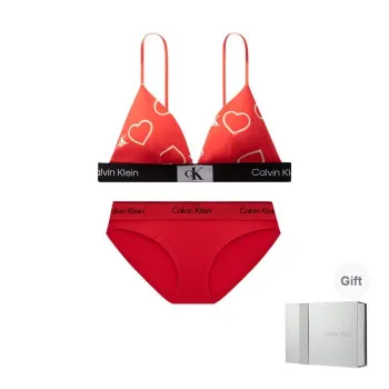 CALVIN KLEIN Underwear Set Women's Red