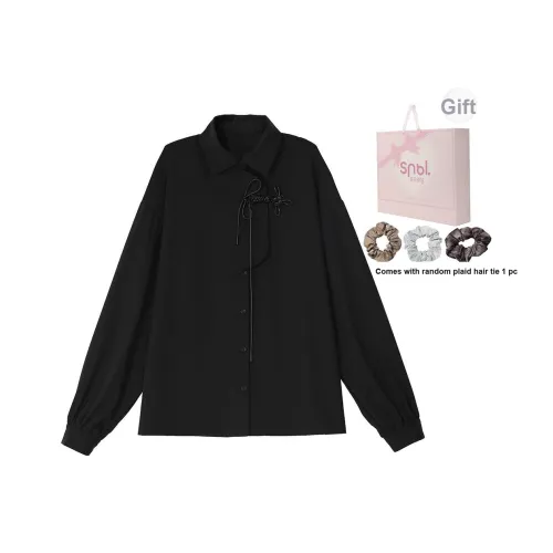 Snbl Черные Женские Рубашки