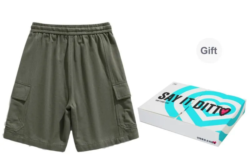 FAIRWHALE Casual Shorts Men's Includes Gift Box Sets-22