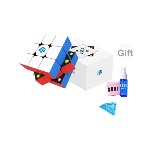 GAN 356m Легкий Edition Магнитный Rubik's Cube Полный Набор 3x3 Развивающие Игрушки