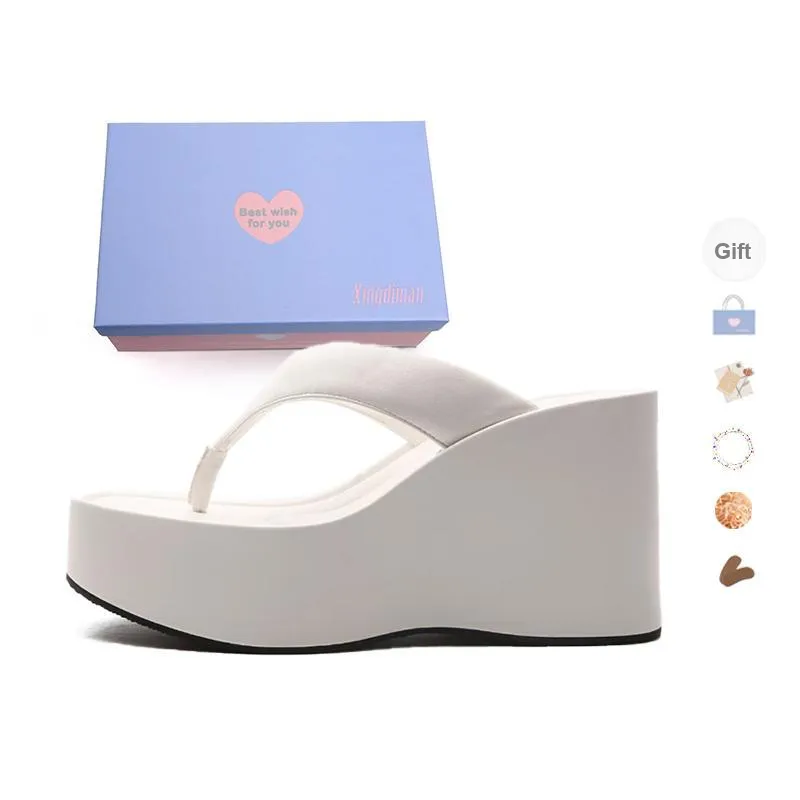 Xingdiman Quiet Slip Resistant Flip Flops Women's Box-15