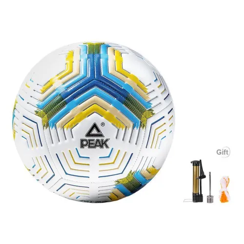 PEAK Size 4 5 Size Soccer PVC Machine Stitched Soccer Ball Unisex Blue White