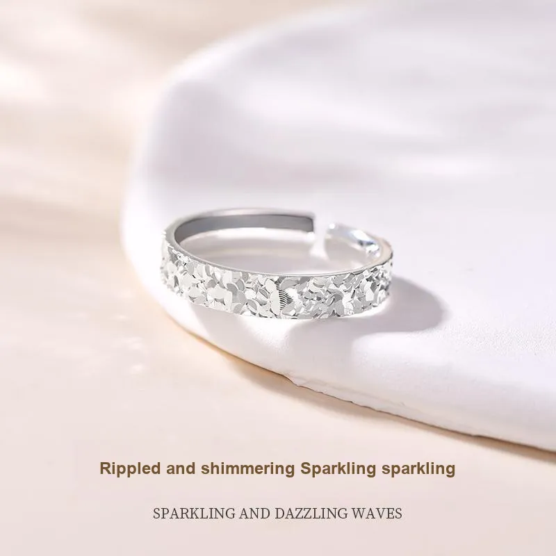 JINLIUFUJIXIANG Silver Of All Feet Rings Women's-9