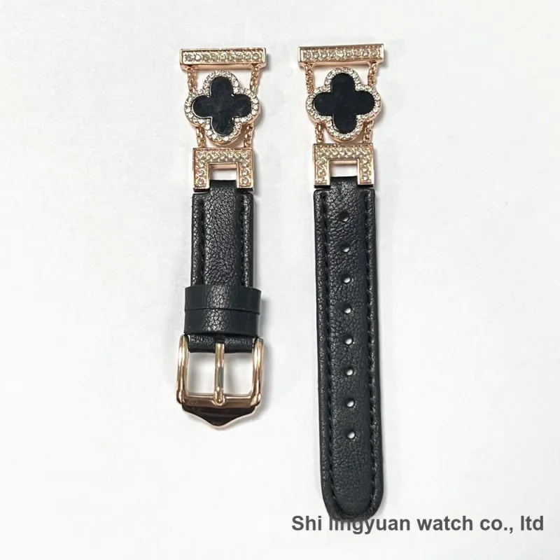 MSSM Apple Compatibility Watch Band Genuine Leather Material-5