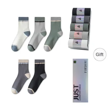FIRS Mid Calf Socks Men's Box 5 Pack