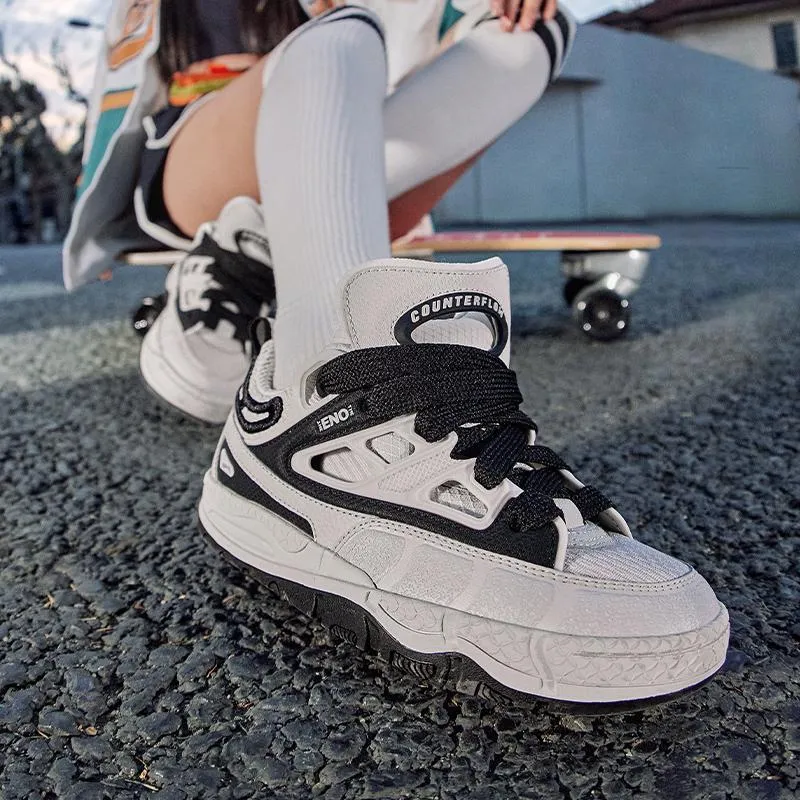LiNing CF Tracing Collection, Yu3 SS Cushioning, Wear Resistant Low Top Skateboard Shoes Women's Gray Black-9