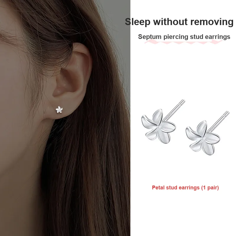 ETAHLOVE Sterling Silver Stud Earrings Women's Surprise For Bestie Girlfriend's Birthday-49