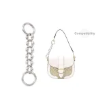 White Color Saddle Bag Extender Chain