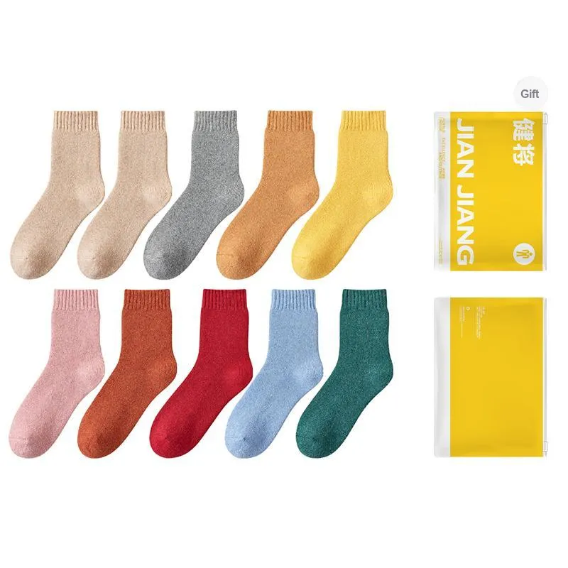 Master Mid Calf Socks Women's Gift Box Combination-17