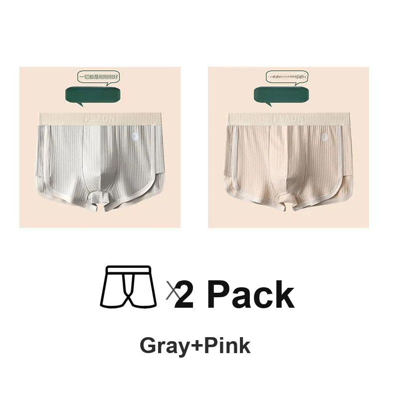 Cotton Gene Underpants Men's 2 Pack-1