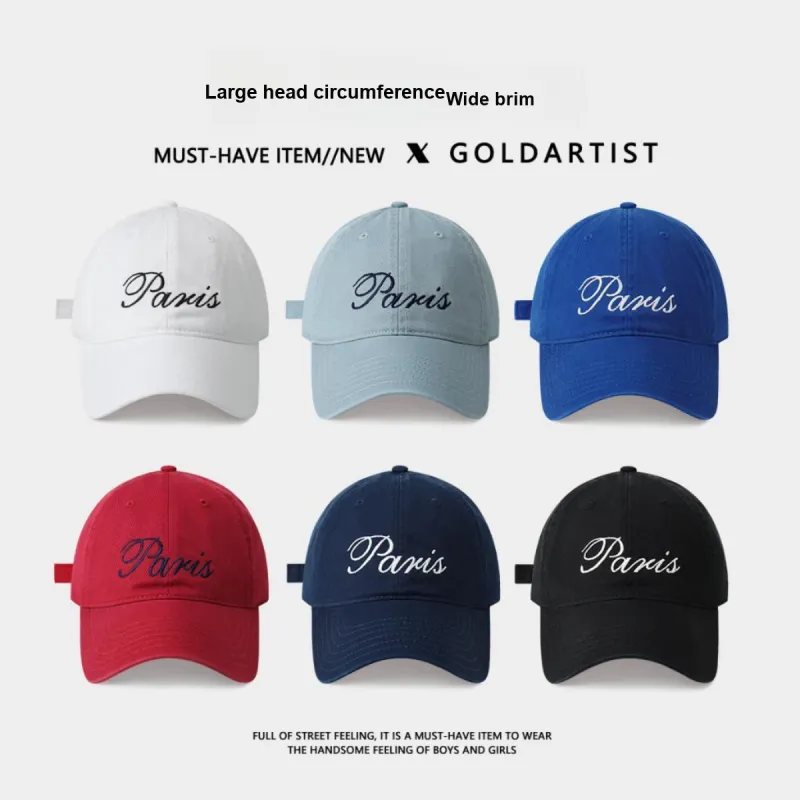 Gold Artist Cotton Baseball Caps Unisex-5