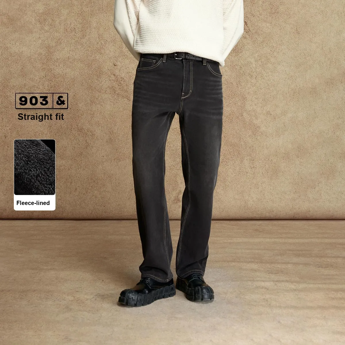 JACK JONES A16 Темно-серый деним мужские джинсы