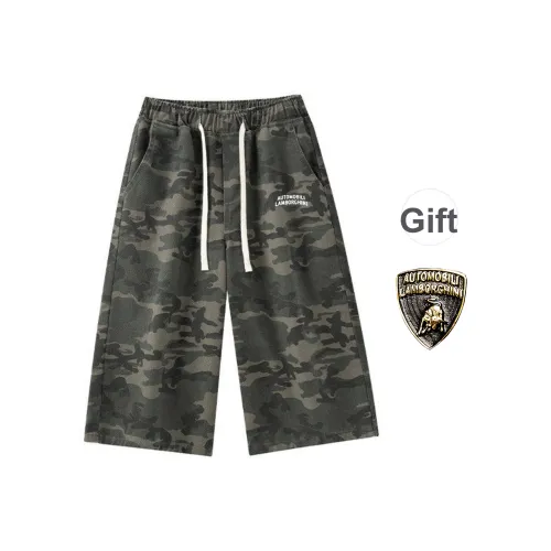 AUTOMOBILI LAMBORGHINI Джинсовые шорты Мужской