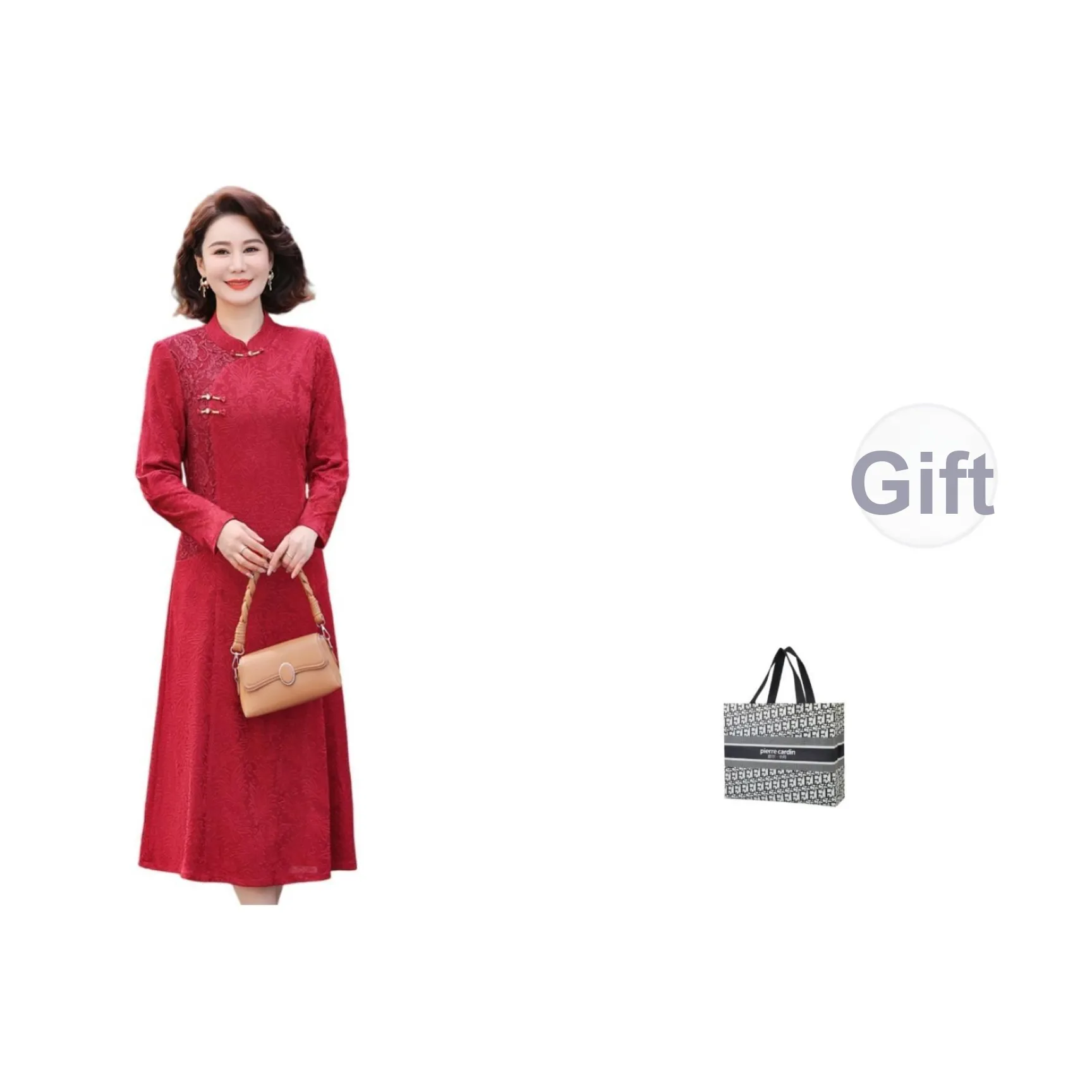 PIERRE CARDIN Женские платья с длинным рукавом