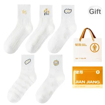 Master Mid Calf Socks Women's Box 5 Pack