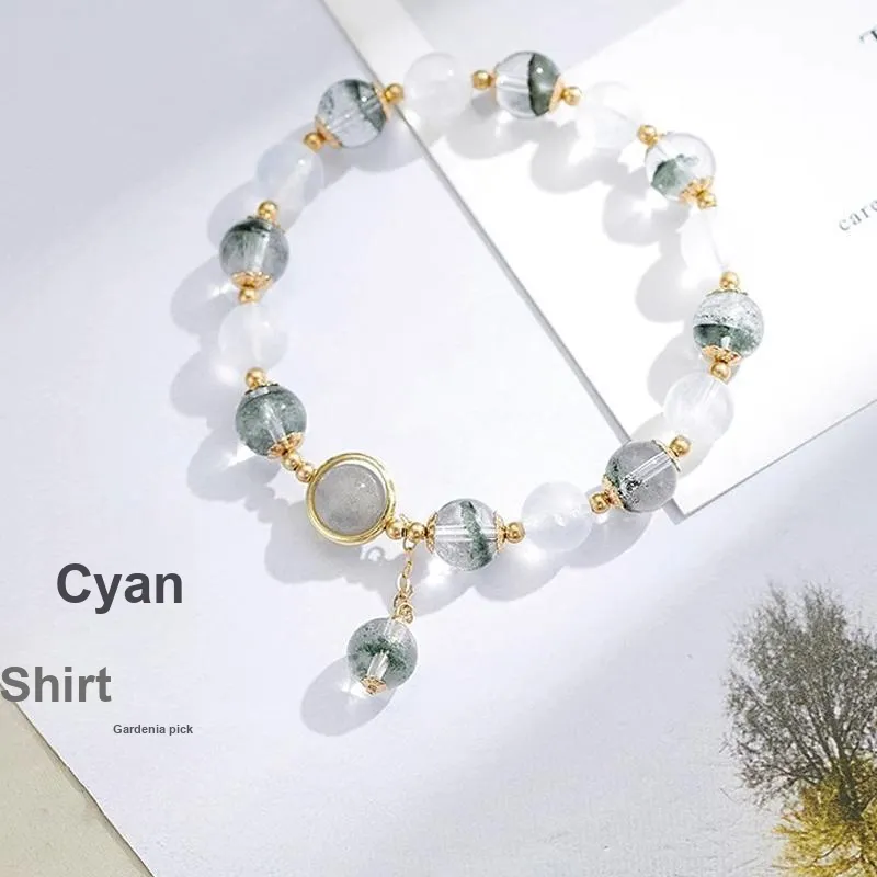 Yi Mingju Crystal Jade Bracelets Women's-1