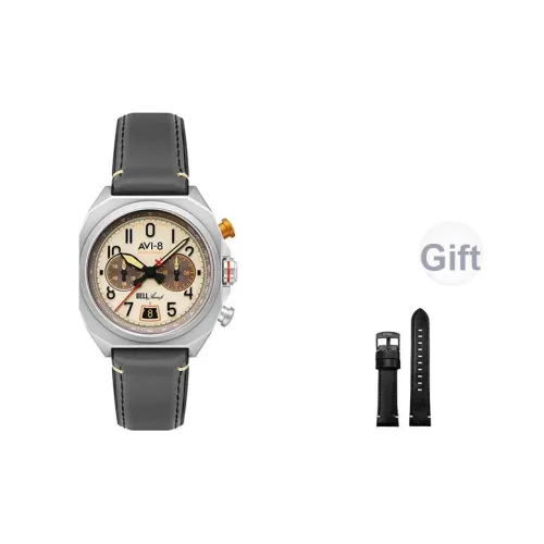 AVI 8 Наручные часы Кварцевый механизм Коричневый циферблат Мужские часы