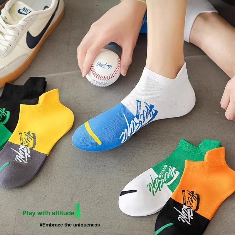 Taste The Color Ankle Socks Unisex 4 Pack-5