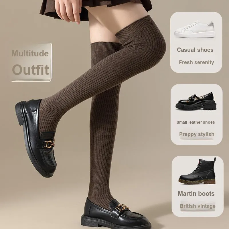 AOKANG Thigh high Socks Women's Combo Set-24