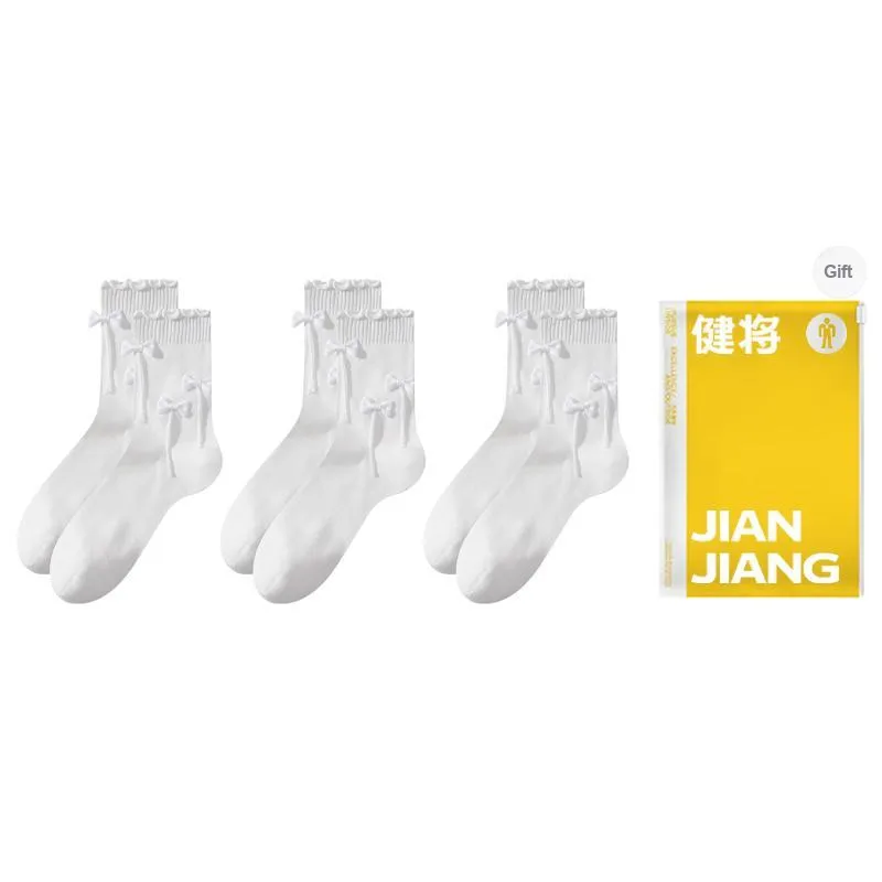 Master Mid Calf Socks Women's Shopping Bag 3 Pack-1