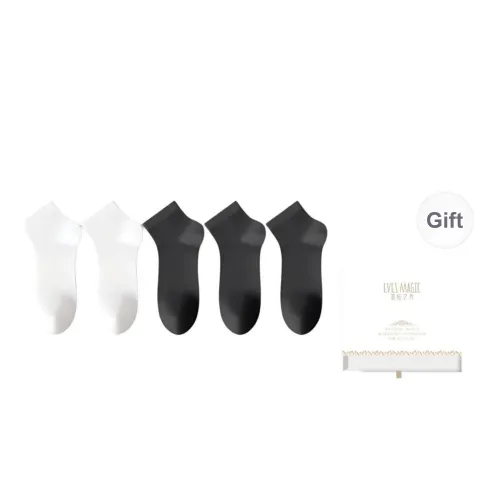 XIA.WA.ZHI.XIU Ankle Socks Men's Box 5 Pack