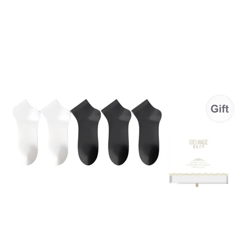 XIA.WA.ZHI.XIU Ankle Socks Men's Box 5 Pack-0