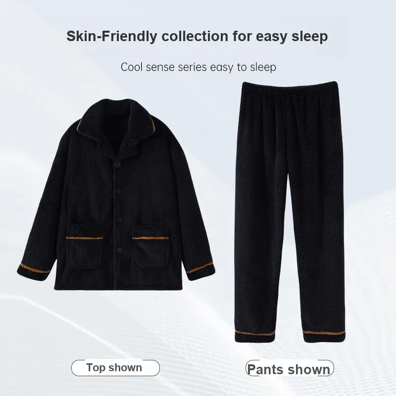 OUSHIBO Pajama Set Men's Image Color-4
