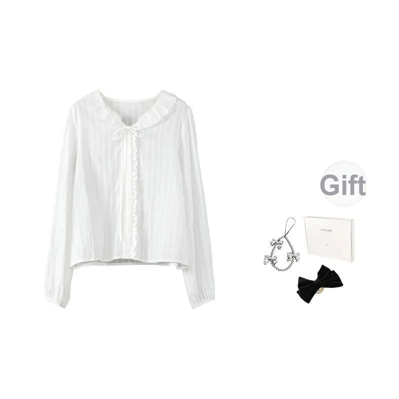 Fstudio Белый Унисекс Рубашки