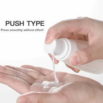 JIAOXUEFEI Combination Travel Portable Empty Bottle Lotion Foundation Toner And Sample Press Kit