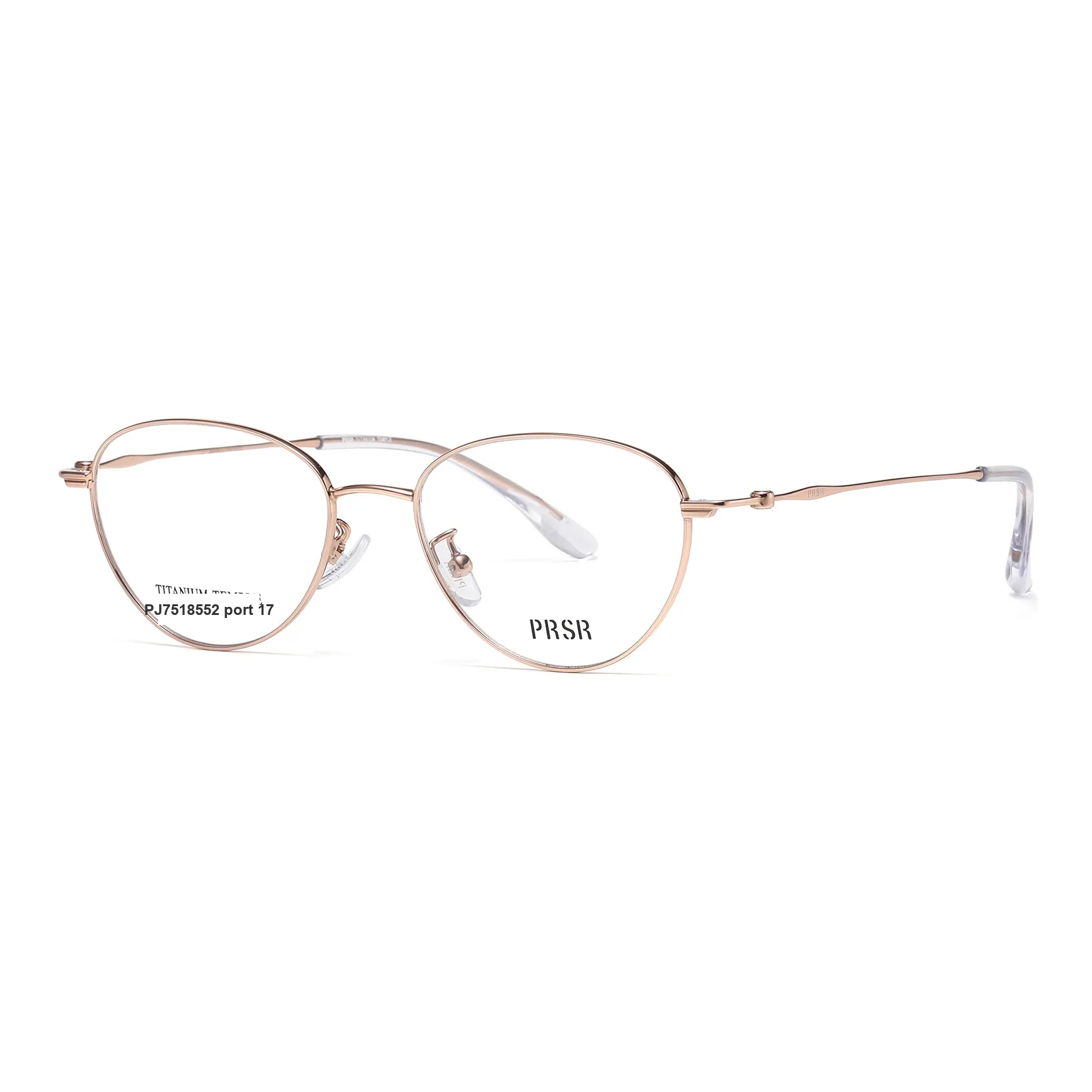 Prsr β-титан Сплав Оправы для очков Cat Eye Unisex