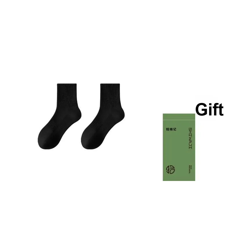 SHIWAJI Mid Calf Socks Unisex 5 Pack-9