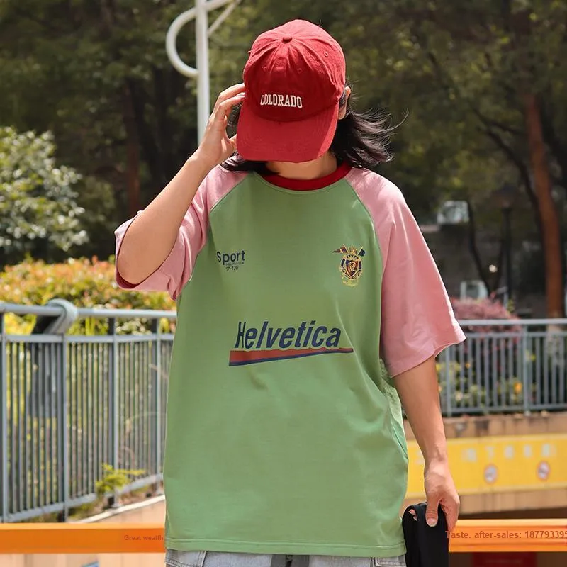 CONCORDEVENT T-Shirts Unisex Pink Green Multicolor-3